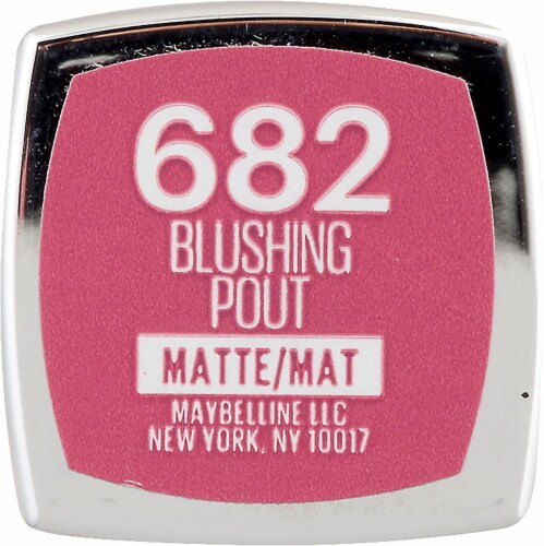 Maybelline Color Sensational The Mattes Blushing Pout Lipstick Perspective: bottom