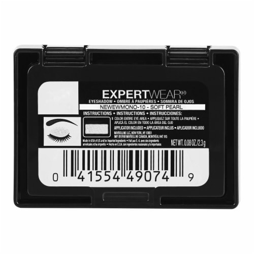 Maybelline Expert Wear Eyeshadow 10S Soft Pearl Perspective: bottom