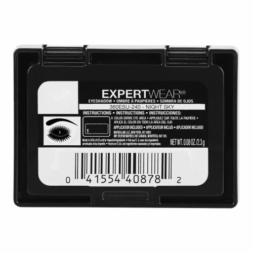 Maybelline Expert Wear Eyeshadow 110S Night Sky Perspective: bottom