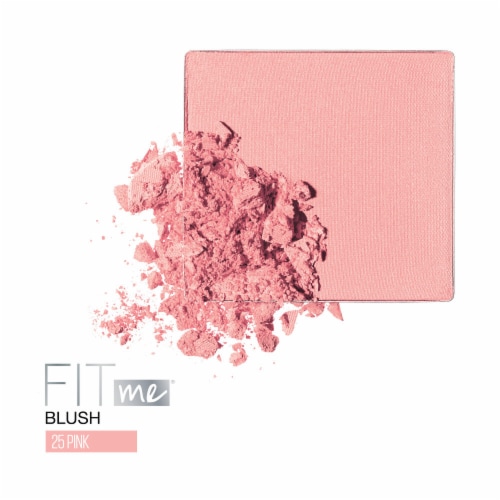 Maybelline Fit Me Blush 25 Pink Perspective: bottom