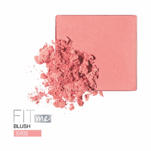 Maybelline Fit Me Blush 30 Rose Perspective: bottom