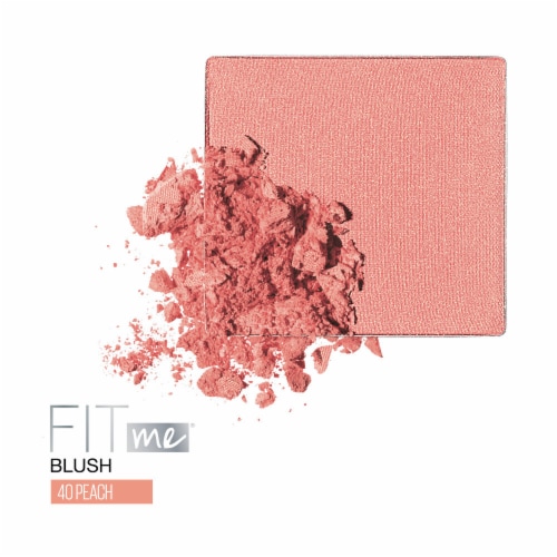 Maybelline Fit Me Blush 40 Peach Perspective: bottom