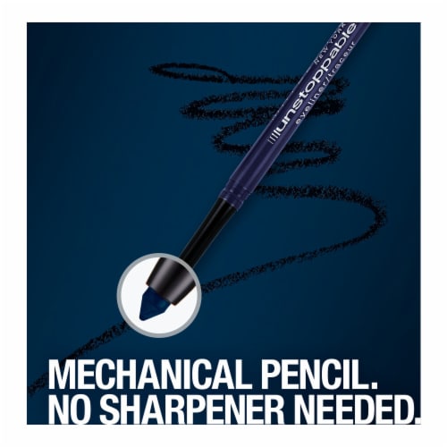 Maybelline Unstoppable Eyeliner Waterproof 708 Sapphire Perspective: bottom