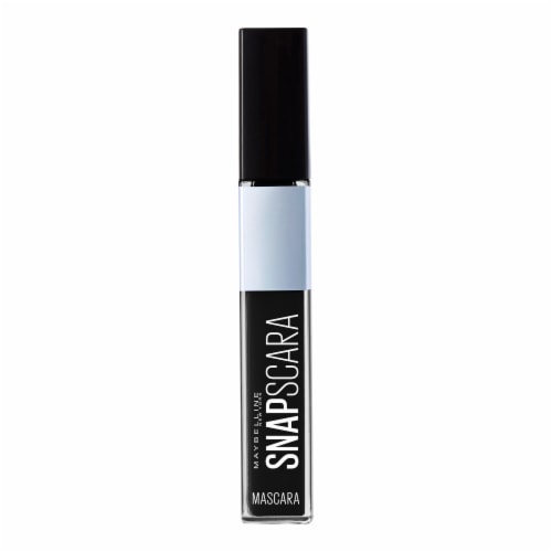Maybelline New York Snapscara Pitch Black Washable Mascara Makeup Perspective: bottom