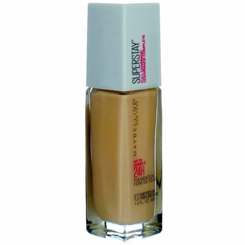 Maybelline® 102 Fair Porcelain SuperStay® Full Coverage Liquid Foundation Perspective: bottom