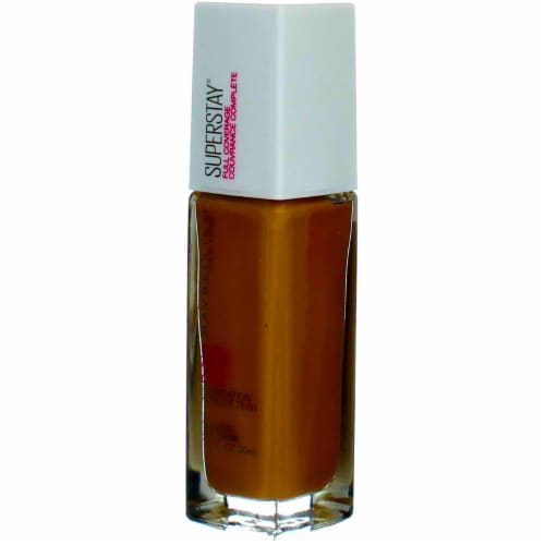 Maybelline Superstay 330 Toffee Caramel Full Coverage Liquid Foundation Perspective: bottom