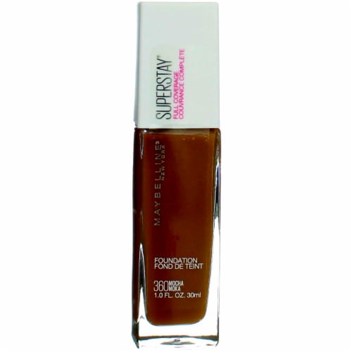Maybelline Super Stay Liquid Foundation Longwear 360 Mocha Perspective: bottom