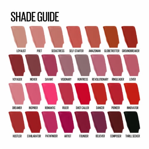Maybelline New York Super Stay Inspirer Matte Ink City Edition Liquid Lipstick Makeup Perspective: bottom