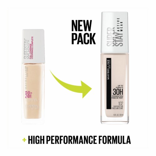Maybelline Super Stay Liquid Foundation Longwear 125 Nude Beige Perspective: bottom