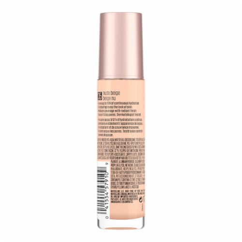 Maybelline Dream Radiant Liquid Foundation Medium Coverage Hydrating 35 Nude Beige Perspective: bottom