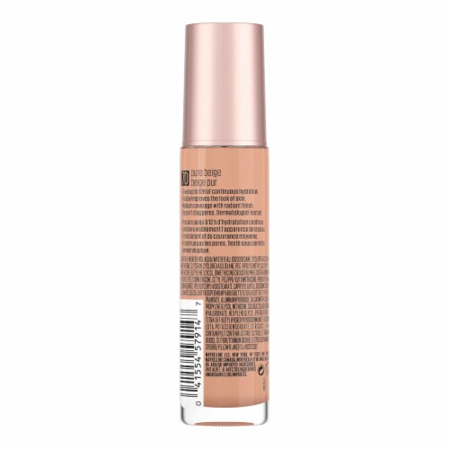 Maybelline Dream Radiant Liquid Foundation Medium Coverage Hydrating 70 Pure Beige Perspective: bottom