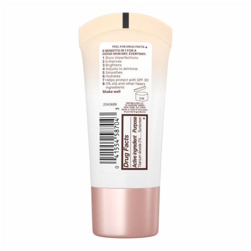 Maybelline Dream Fresh BB Cream 8 in 1 Skin Perfector 100 Light Perspective: bottom