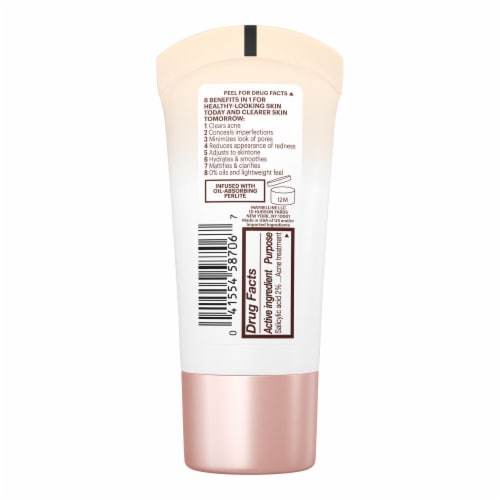 Maybelline Dream Pure BB Cream 8-in-1 Skin Perfector 100 Light Perspective: bottom