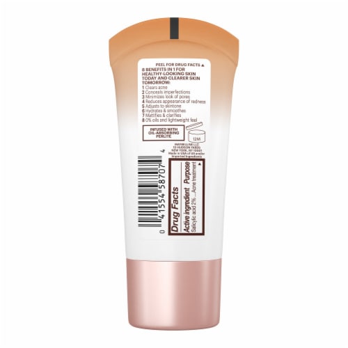 Maybelline Dream Pure BB Cream 8-in-1 Skin Perfector 140 Deep Perspective: bottom