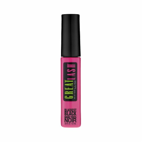 Maybelline Great Lash Mascara Washable 100 Blackest Black Perspective: bottom