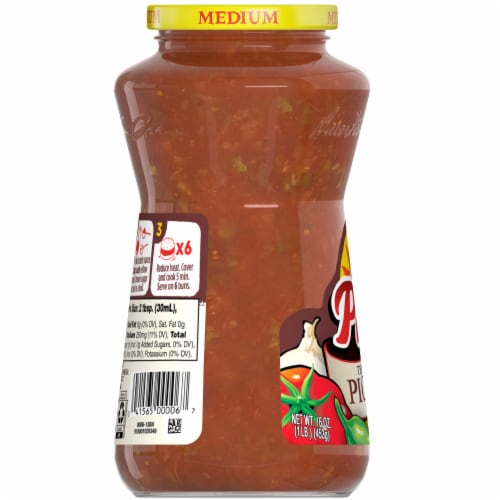 Pace® Medium Picante Sauce Perspective: bottom