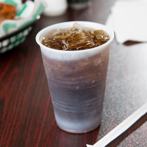 Conex Galaxy Disposable Drinking Cup Clear Plastic 10 oz. 2500 Ct Y10 Perspective: bottom