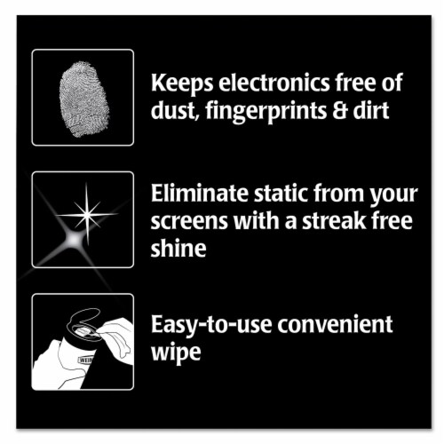 Weiman E-Tronic Screen Wipes Perspective: bottom