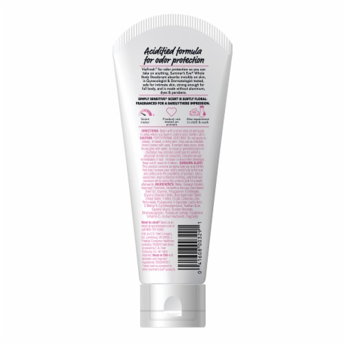 Summer's Eve Whole Body Ultimate Odor Protection Simply Sensitive Deodorant 3 fl oz Perspective: bottom