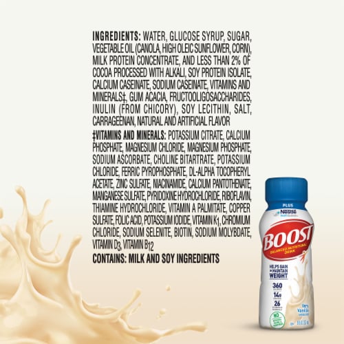 Boost® Plus Very Vanilla Balanced Nutritional Drink Perspective: bottom