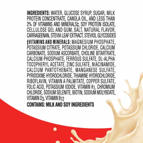 BOOST Original Ready to Drink Vanilla Protein Shake Multipack Perspective: bottom