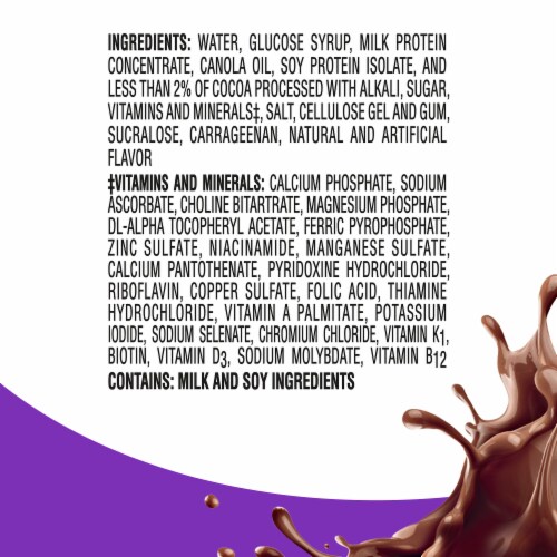 BOOST Women Ready to Drink Chocolate Protein Shake Multipack Perspective: bottom