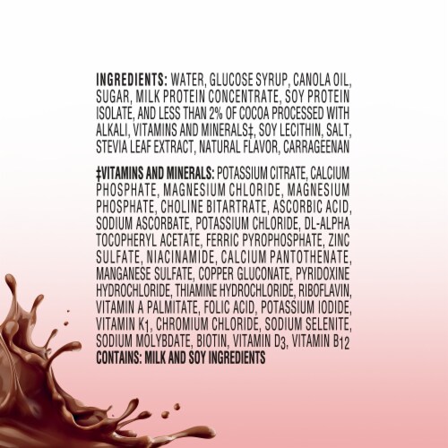 Boost® Plus Rich Chocolate Balanced Nutritional Drinks Perspective: bottom