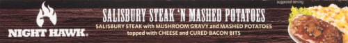 Night Hawk® Salisbury Steak 'N Mashed Potatoes Frozen Meal Perspective: bottom