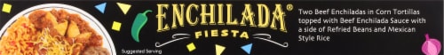 Night Hawk Beef Enchilada® Fiesta Frozen Meal Perspective: bottom