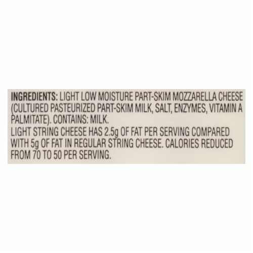Frigo® Cheese Heads® Light Mozzarella String Cheese Perspective: bottom