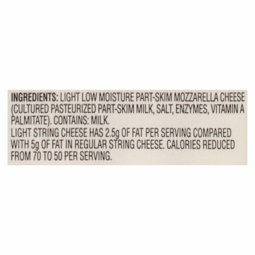 Frigo® Cheese Heads® Light Mozzarella String Cheese Perspective: bottom