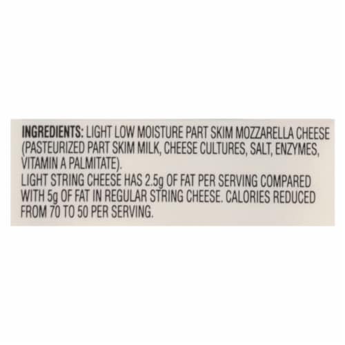 Frigo® Cheese Heads® Light Mozzarella String Cheese Perspective: bottom