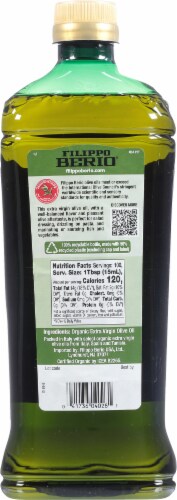 Filippo Berio Organic Extra Virgin Olive Oil Perspective: bottom