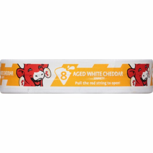 The Laughing Cow® Creamy White Cheddar Spreadable Cheese Wedges Perspective: bottom
