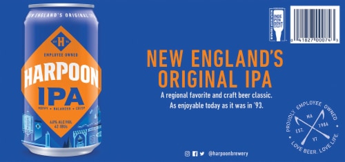 Harpoon IPA Beer Perspective: bottom