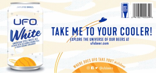 Harpoon UFO™ American Style White Ale Perspective: bottom
