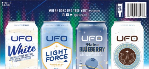UFO Brewing Company™ Northern Lights Winter Mix Beer Perspective: bottom