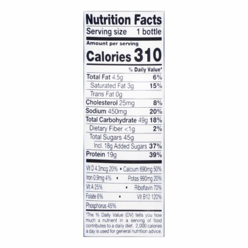TruMoo 1% Lowfat Chocolate Milk Perspective: bottom