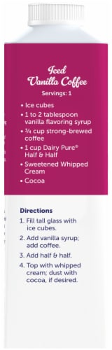 DairyPure Half & Half Ultra-Pasteurized Perspective: bottom