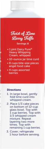 DairyPure Heavy Whipping Cream Ultra Pasteurized Perspective: bottom