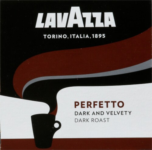 LavAzza Perfetto Espresso Roasted Ground Coffee K-Cup® Pods Perspective: bottom