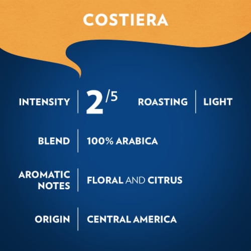 LavAzza Costiera Gran Aroma Light Roast Ground Coffee Perspective: bottom