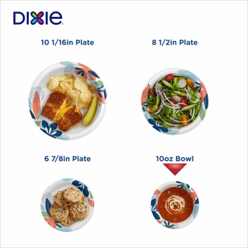 Dixie® Disposable Paper Bowls Perspective: bottom