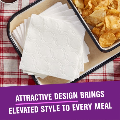 Vanity Fair® Extra Absorbent Everyday Paper Napkins Perspective: bottom
