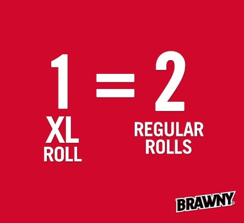 Brawny Pick-A-Size XL Roll Paper Towels Perspective: bottom