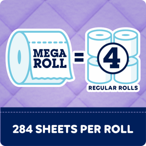 Quilted Northern Ultra Plush Mega Roll Toilet Paper Perspective: bottom
