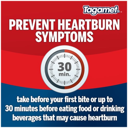 Tagamet Cimetidine Acid Reducer Heartburn Relief Tablets 200mg Perspective: bottom