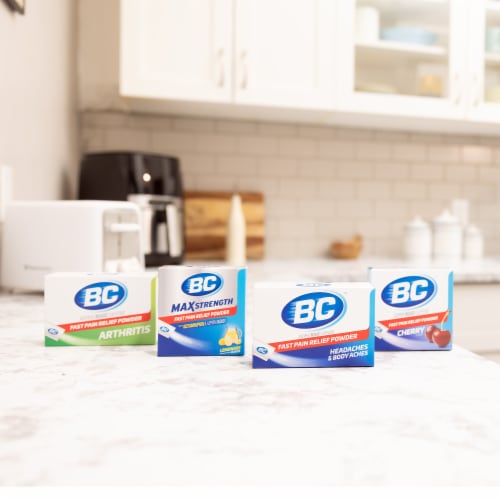 BC Original Strength Pain Relief Powder Perspective: bottom
