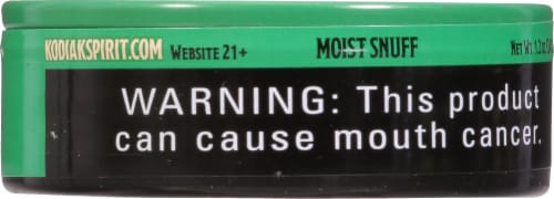 Kodiak® Wintergreen Chewing Tobacco Perspective: bottom