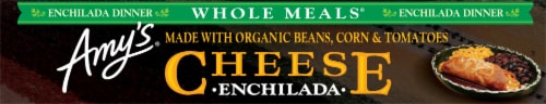 Amy's® Cheese Enchilada Frozen Meal Perspective: bottom